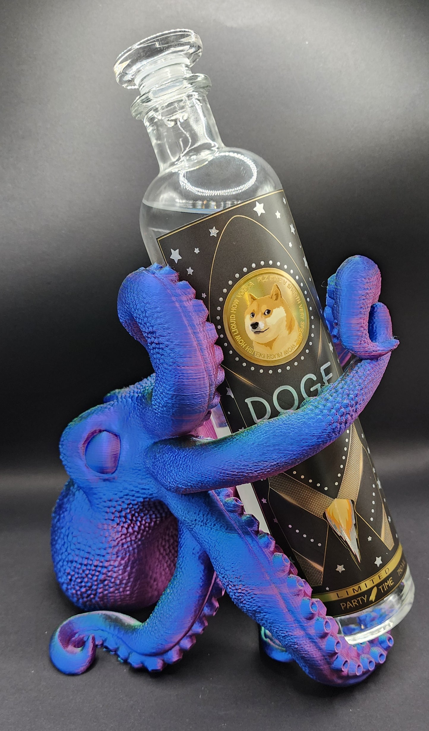 Wine Bottle Holder - Octopus