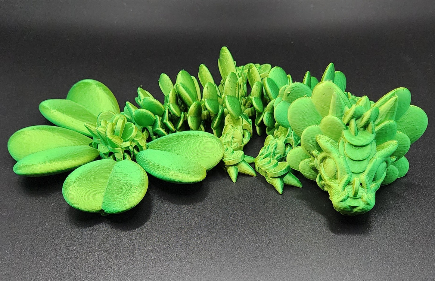 Articulated Baby Dragon - Clover