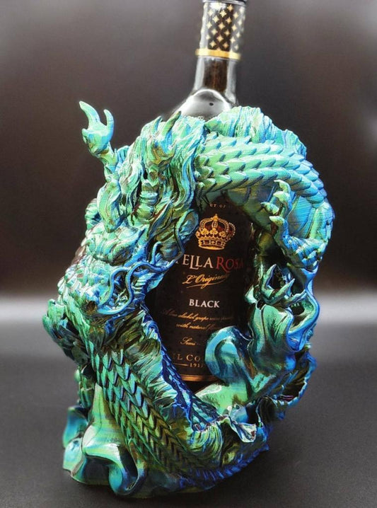 Wine Bottle Holder - Chinese Dragon