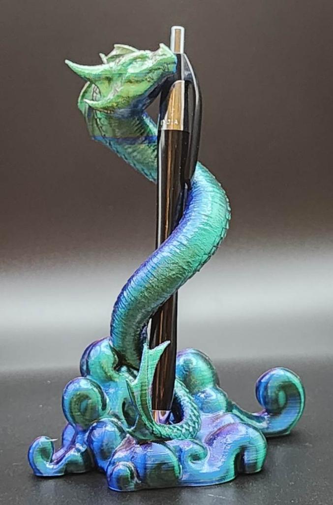 Scylla the Dragon Pen Holder